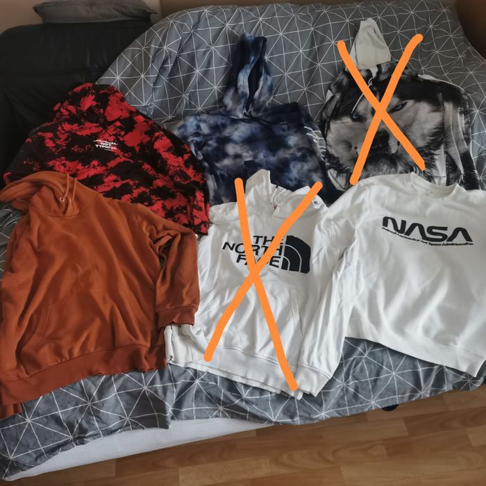 Zestaw bluz i spodni dla nastolatka 170/176