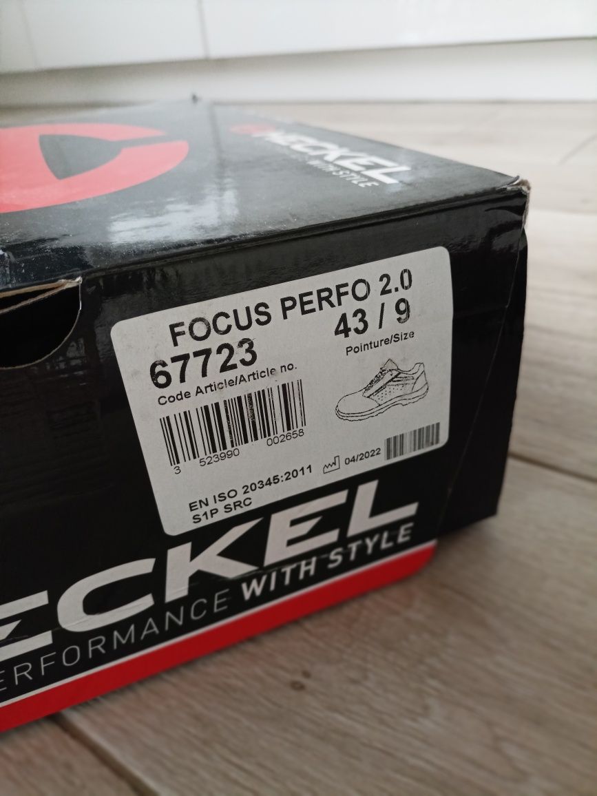 Buty robocze HECKEL FOCUS 2.0 PERFO rozmiar 43
