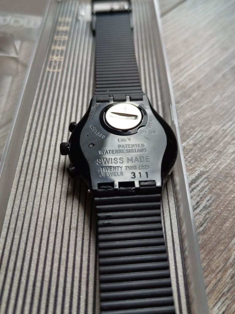 Zegarek Swatch Moonshadow Chronograph 1993 rok