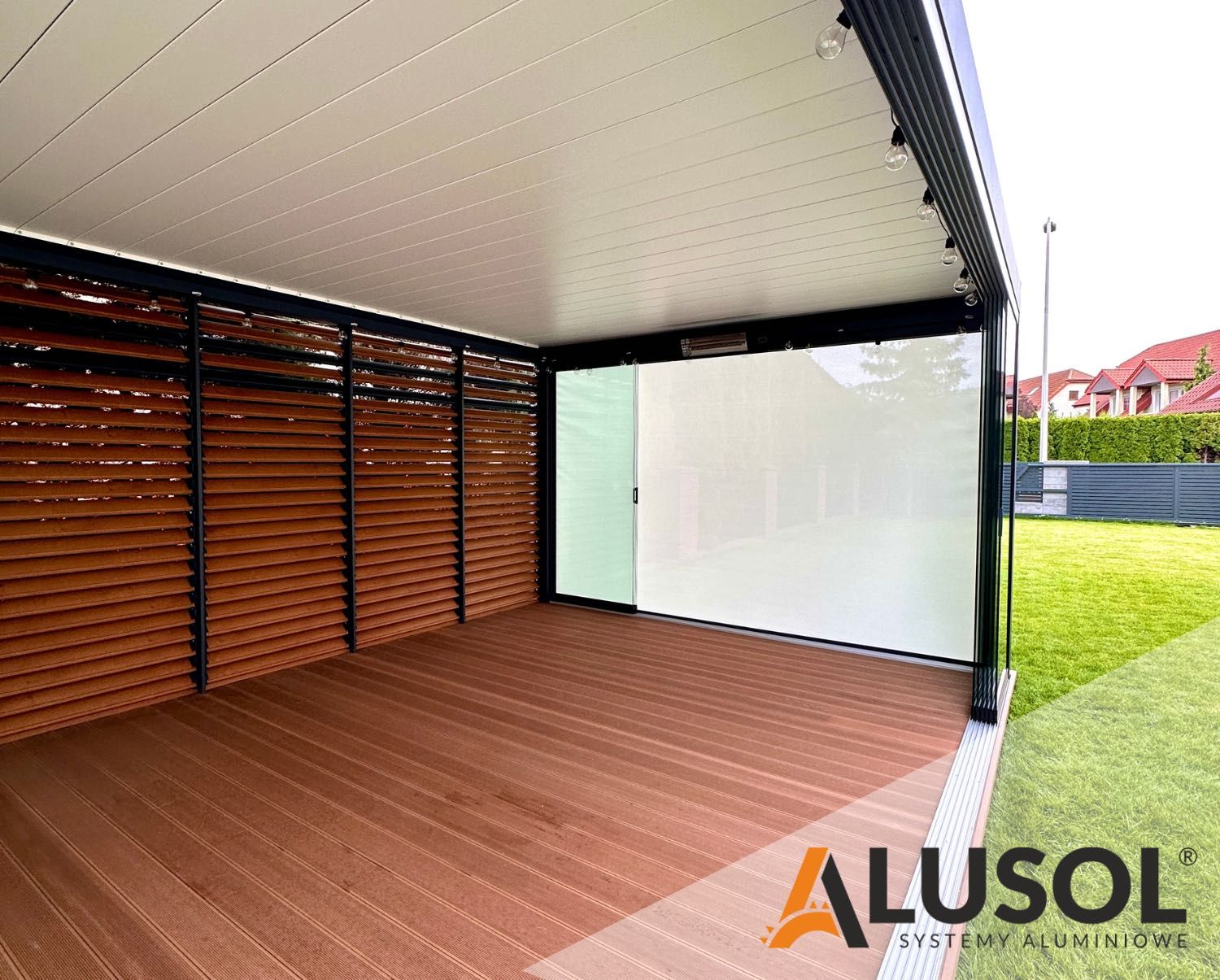 Pergola Lamelowa Aluminiowa Wysoka Jakość Ruchomy Dach Lamele JAKOŚĆ!