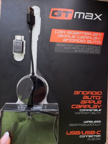 Adapter transmiter GT MAX android auto - na gwarancji