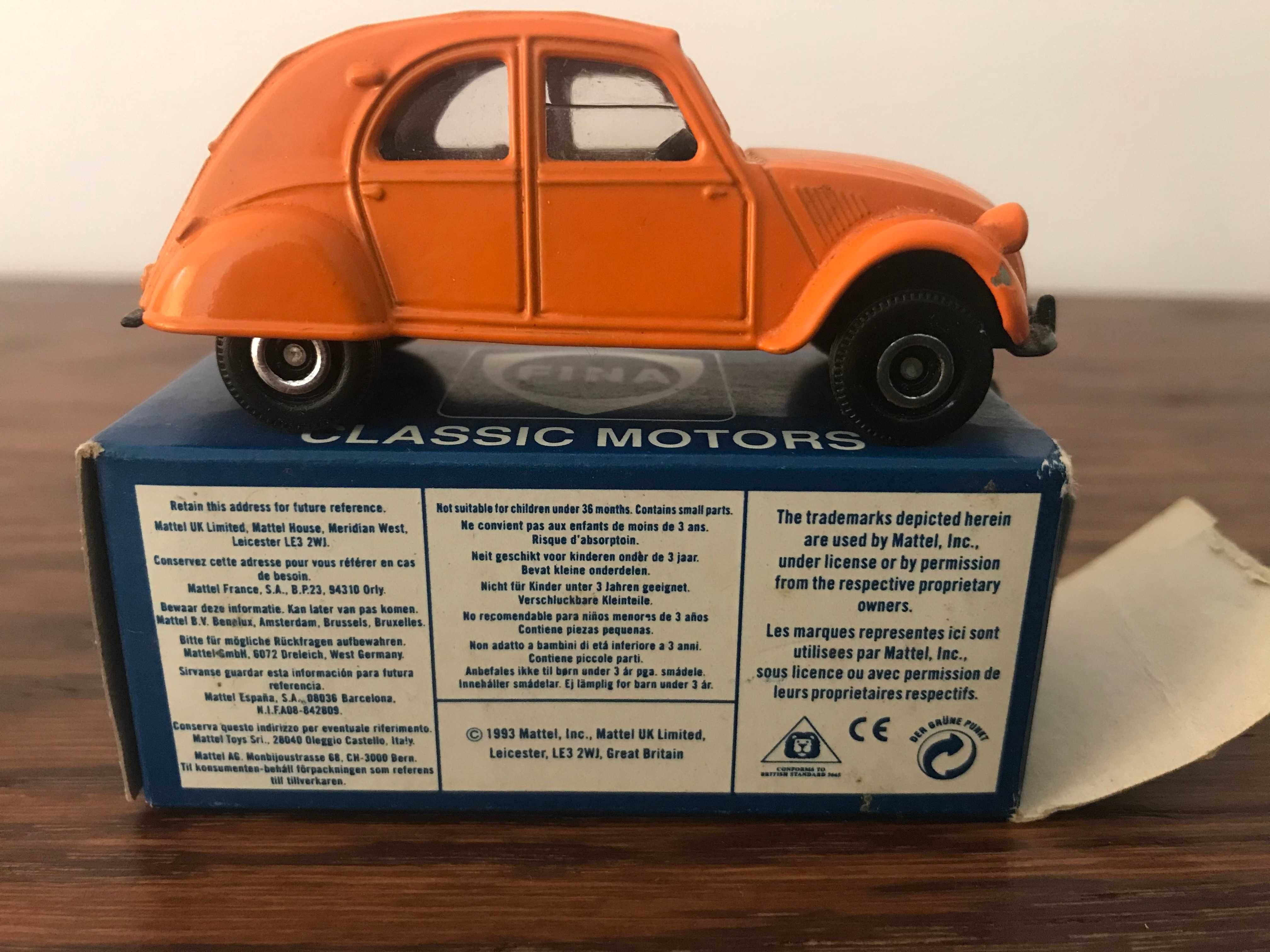 fina by corgi morris minor,citroen 2cv resoraki,zestaw trzy sztuki PRL