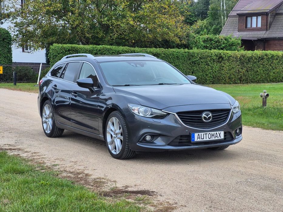 Mazda 6 bogata wersja, nowe opony wielosezonowe, gotowy do jazdy