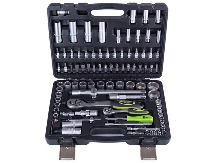 Набор инструмента Alloid Base 1/2" и 1/4" 6-г 94 предметов