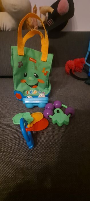 Śpiewająca torba na zakupy Fisher price