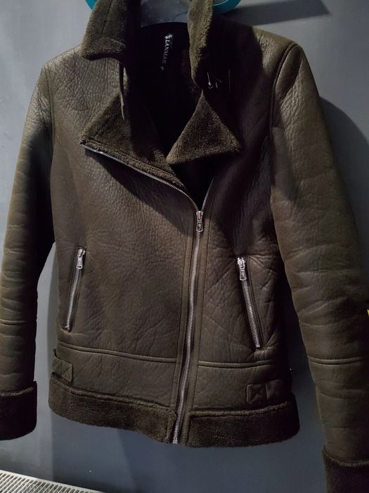 Дубленка  авиатор женская