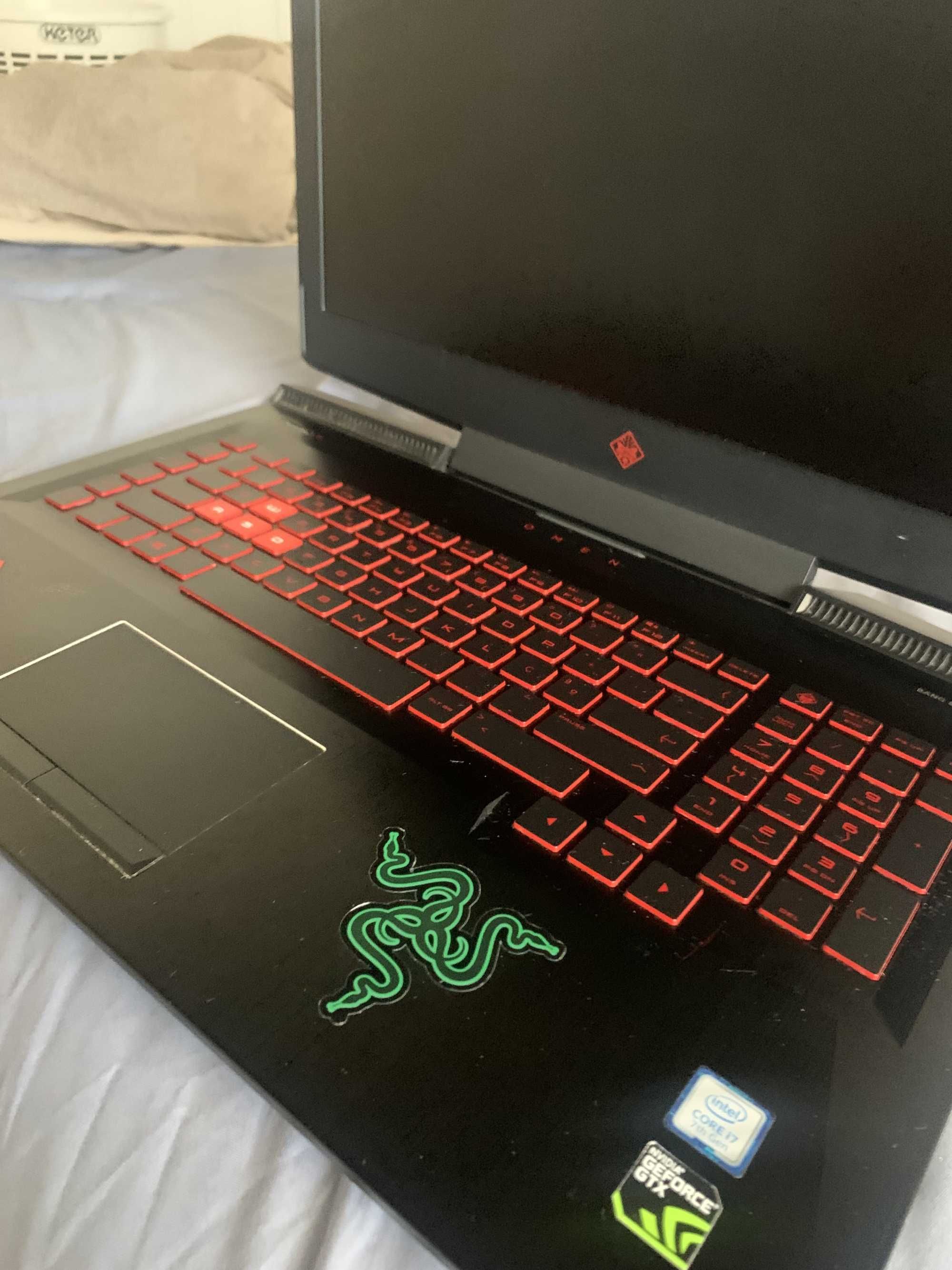 Omen Laptop i7 Core GTX 1065 32 GB RAM