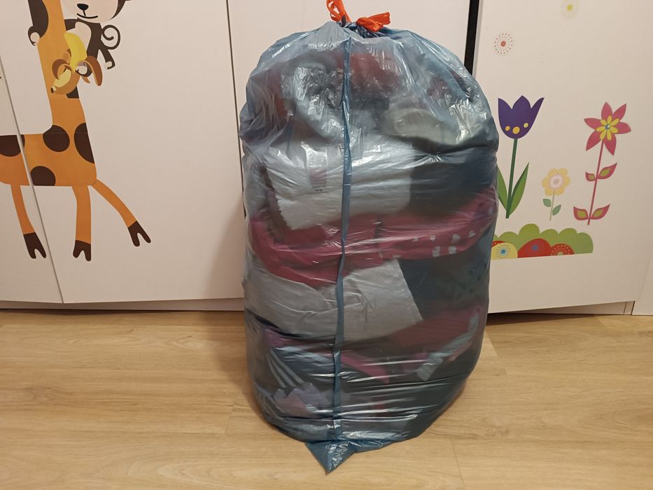 Mega paka ubrań zimowych dla dziewczynki rozmiar 98-104