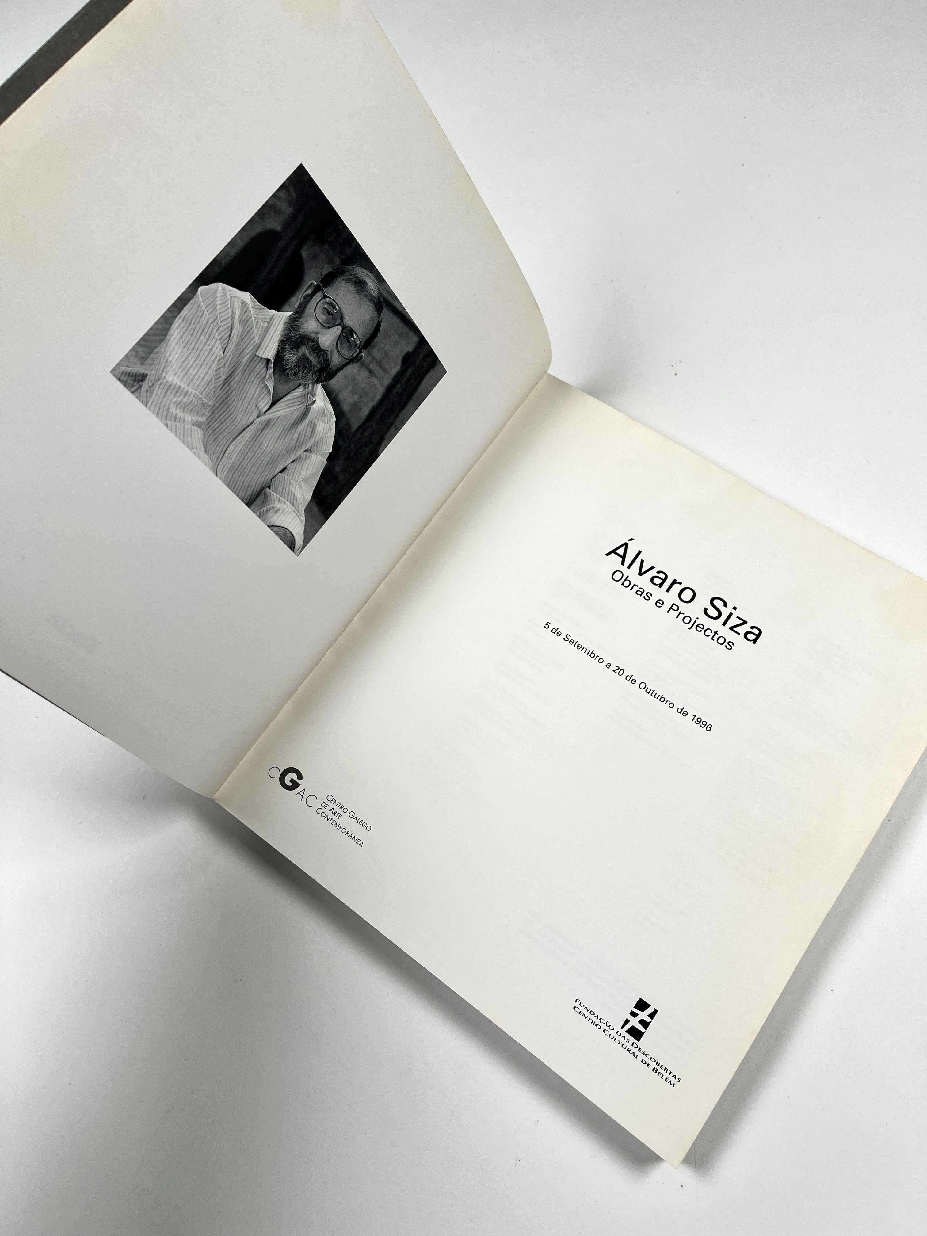 Álvaro Siza Obras e Projetos 1996 Livro Exposição