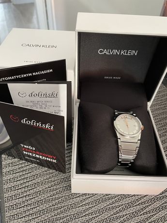 Nowy zegarek damski Calvin Klein Step K6K33B46 gwarancja