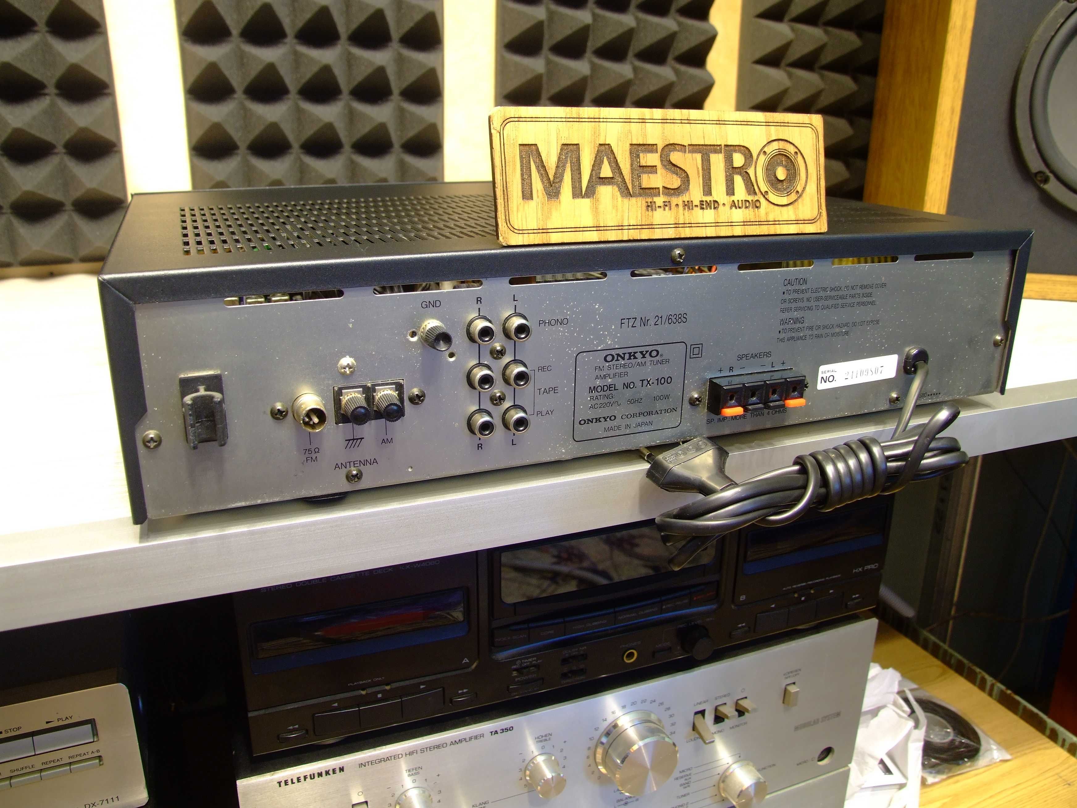 Ресівер Onkyo TX-100. 2х35. JAPAN. 4-16 Ом. Без передплати