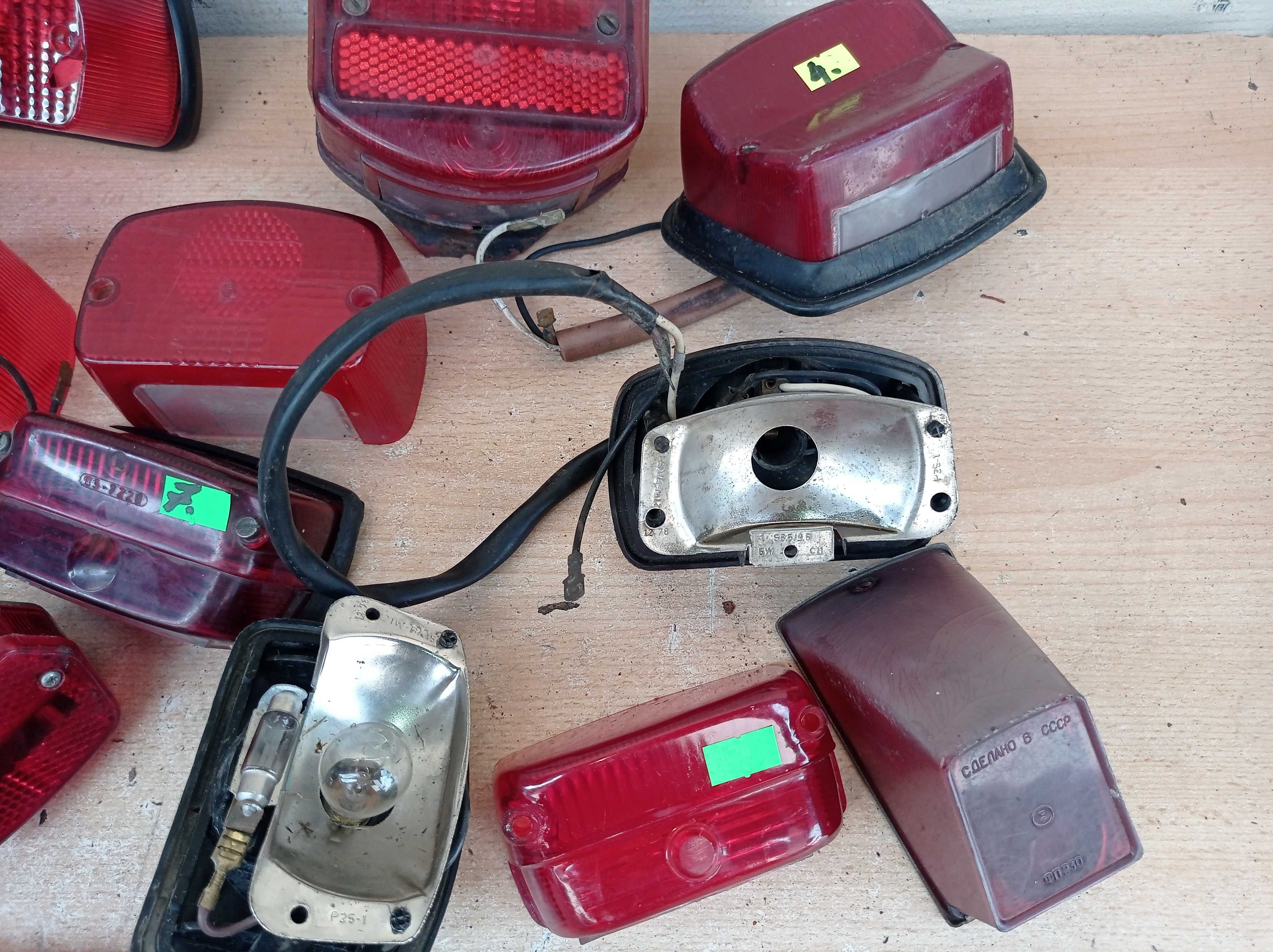 Lampy tył - szkła - WSK - Jawa - SHL - Romet - motorynka (5.6)