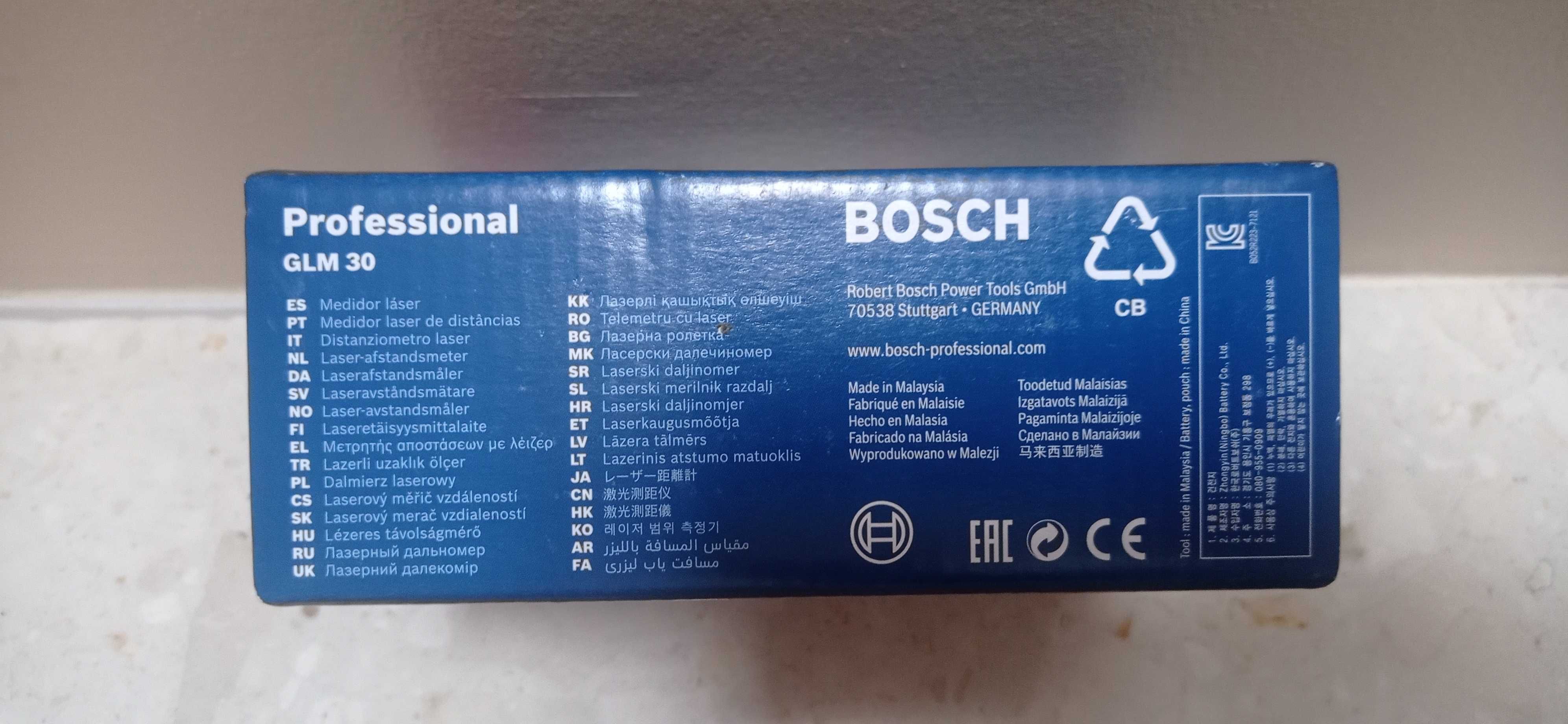 Dalmierz laserowy Bosch GLM 30