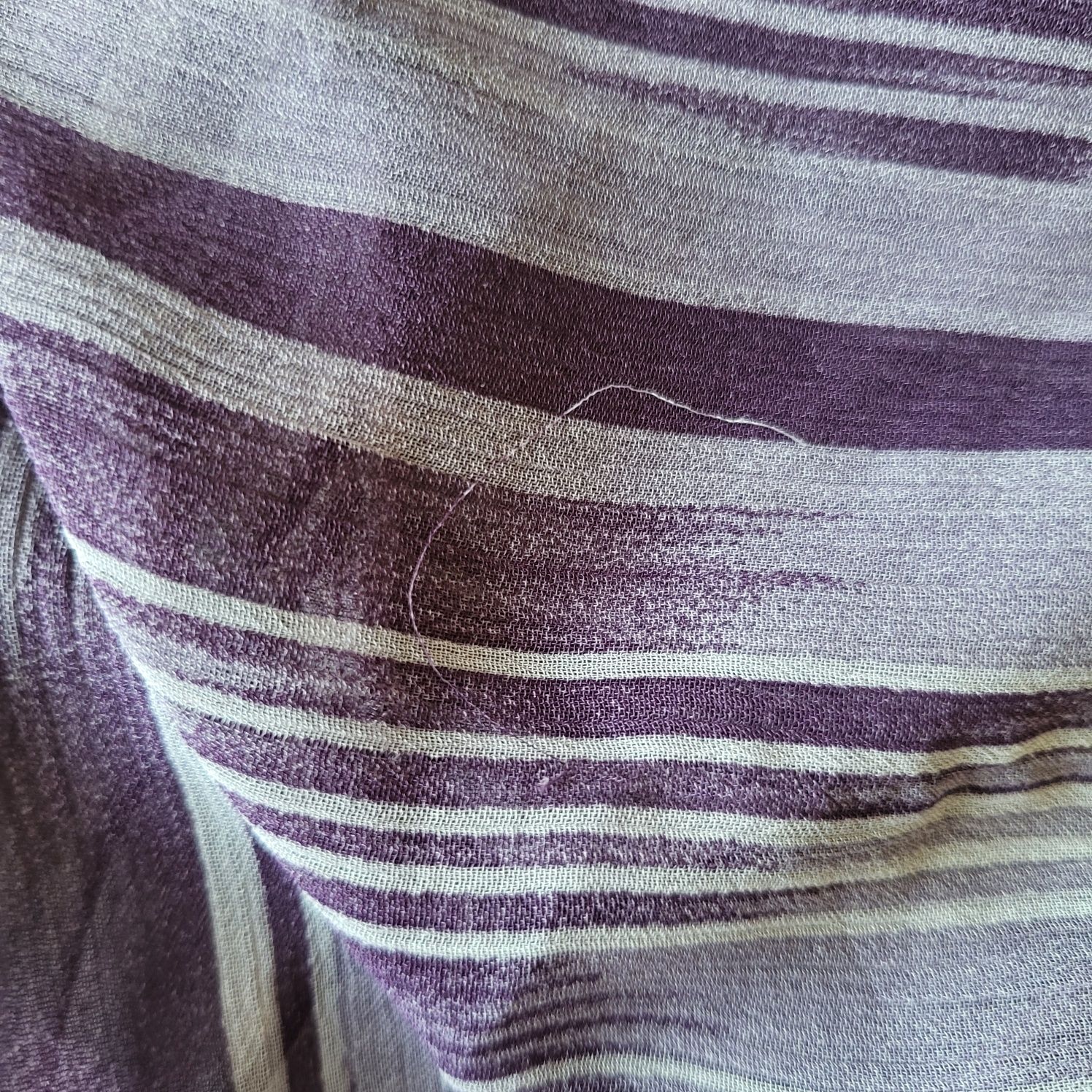 (3XL/46) Fioletowa zwiewna bluzka