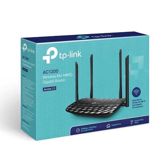 TP-Link Archer C6 v2 AC1200 z wgranym najnowszym OpenWRT 24.10.2