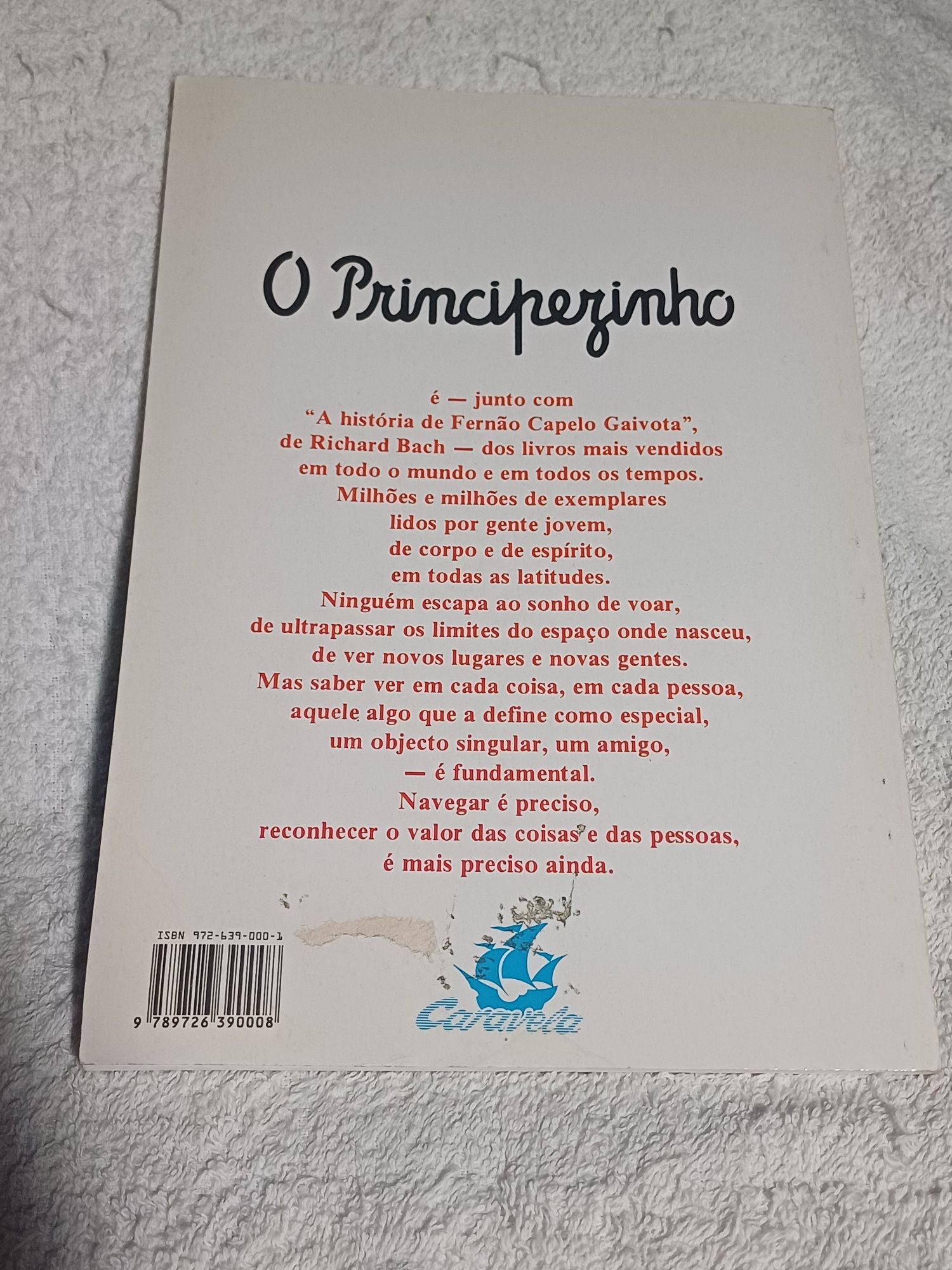 Livro O Principezinho