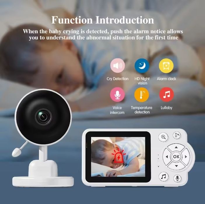 Відеоняня Baby Monitor C3 2.8" екран