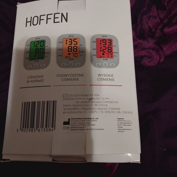 Ciśnieniomierz  z głosem