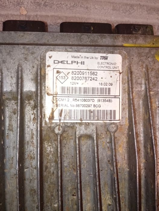 ЄБУ мозги рено кенго комплект