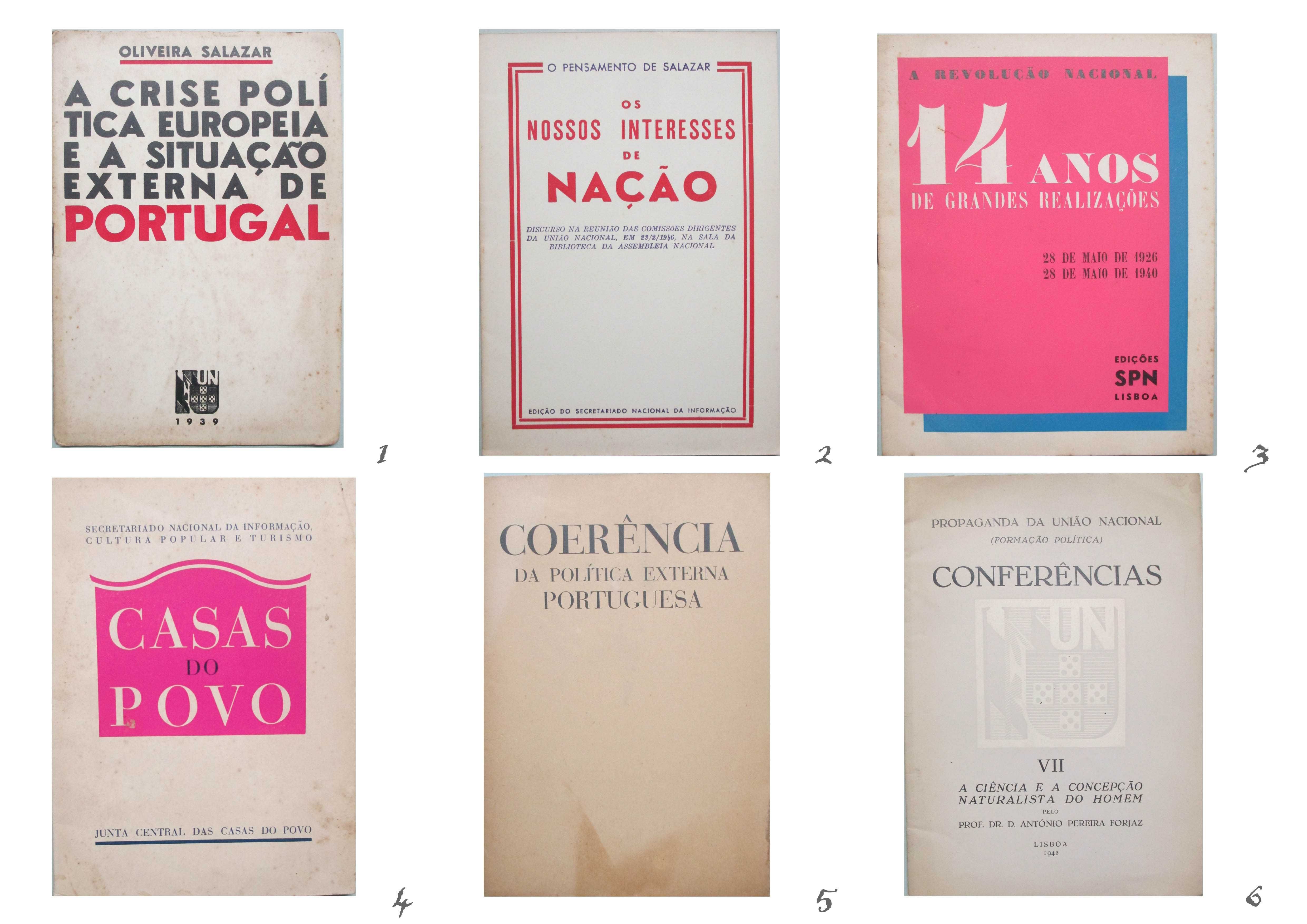 Livros e Propaganda Estado Novo – Salazar (Portes incl.)