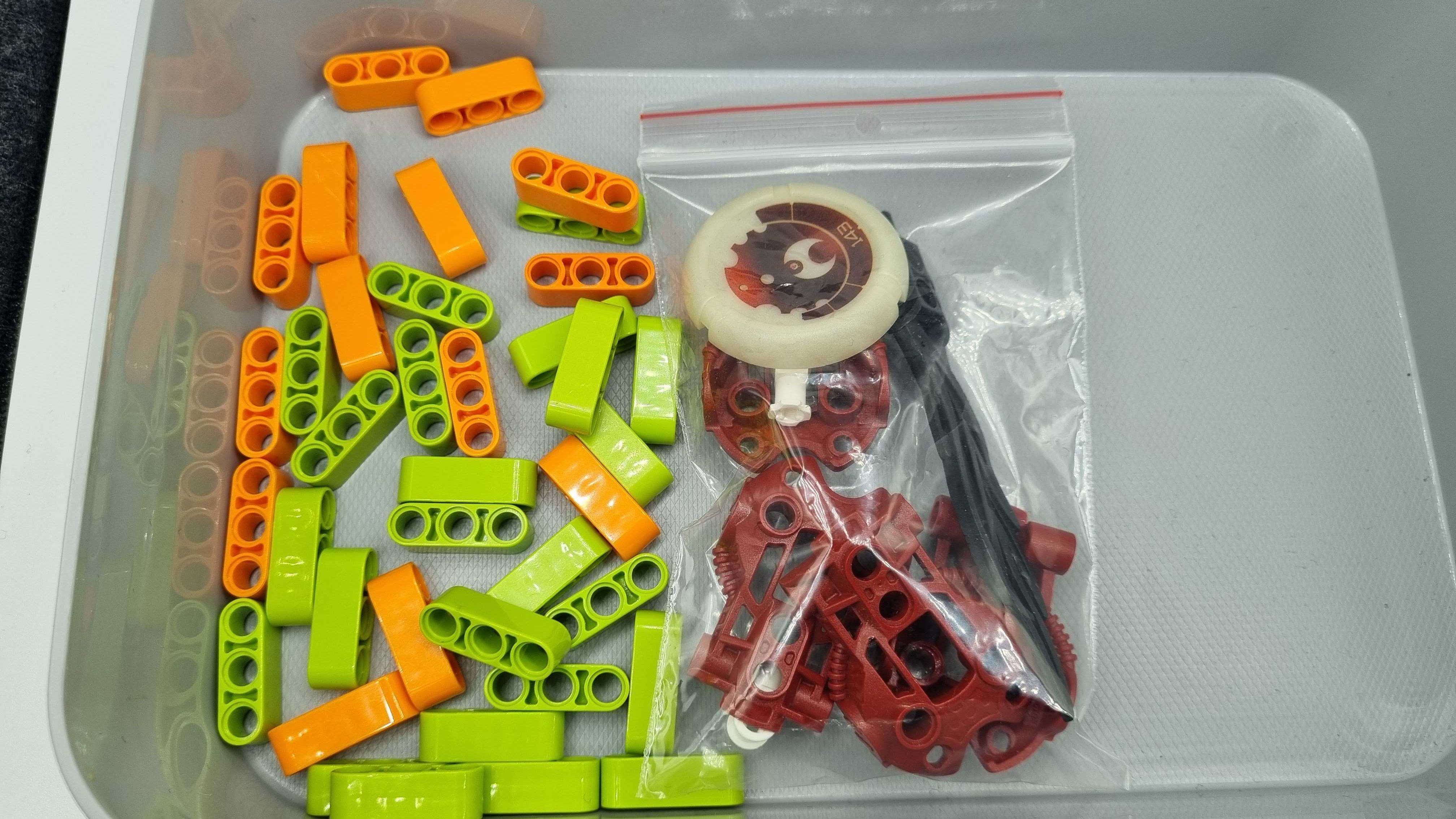 Wybrane elementy Bionicle technic klocki lego mix kg