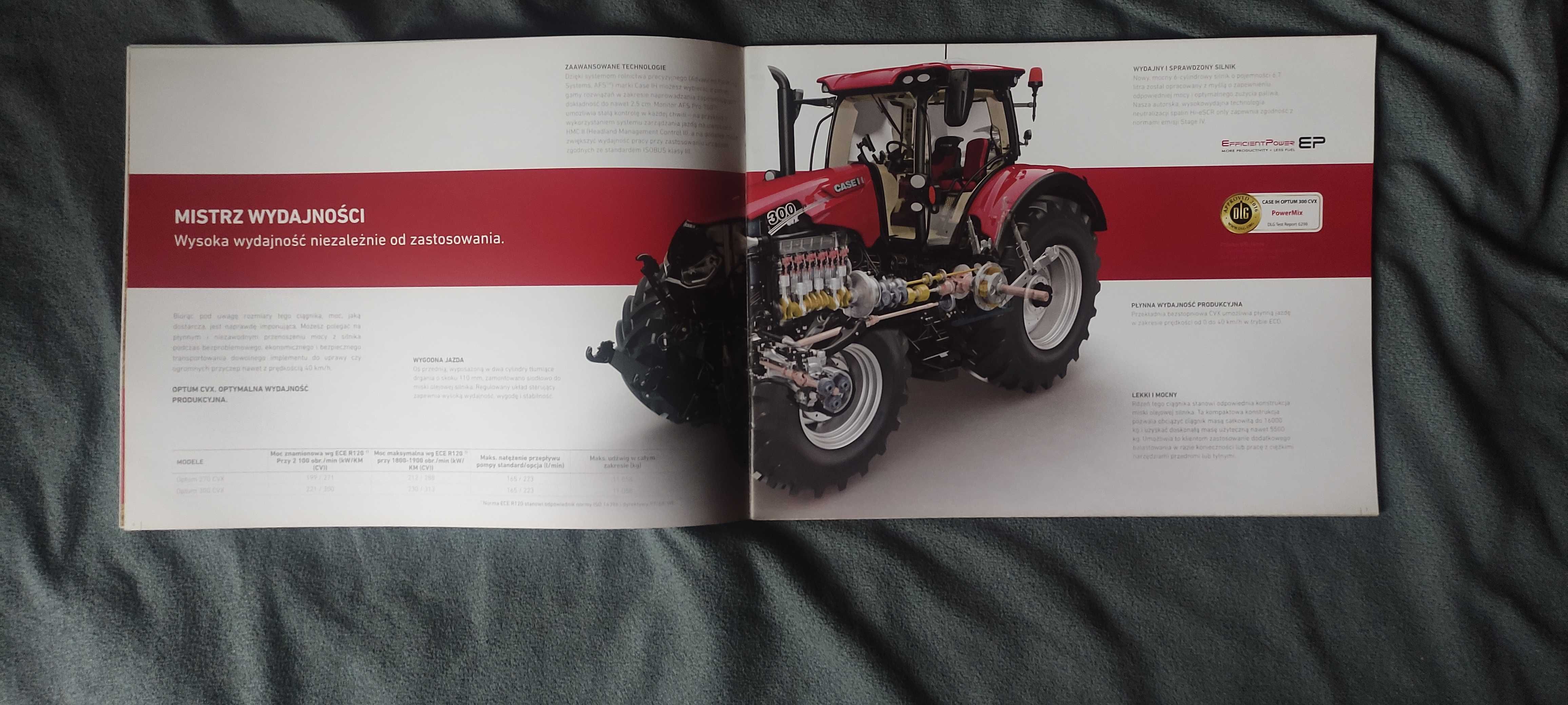 Prospekt Case IH Optum CVX PL