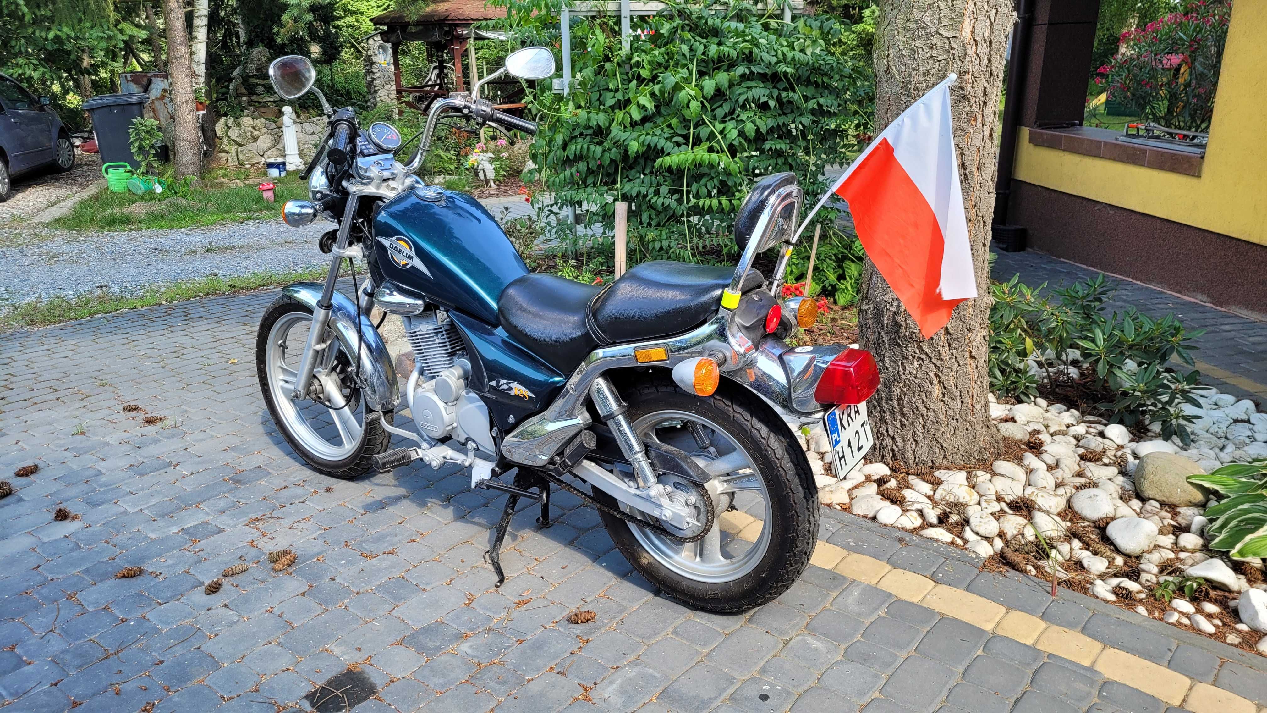 Daelim VS125F zadbany / kat b / 125