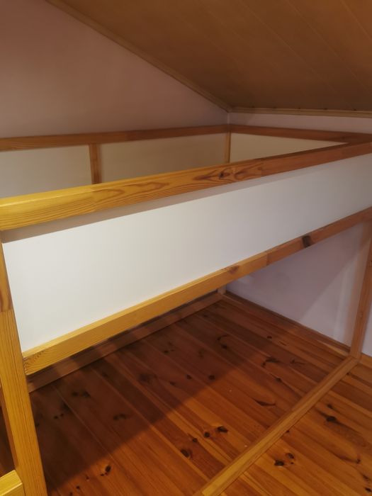 Łóżko piętrowe Ikea kura