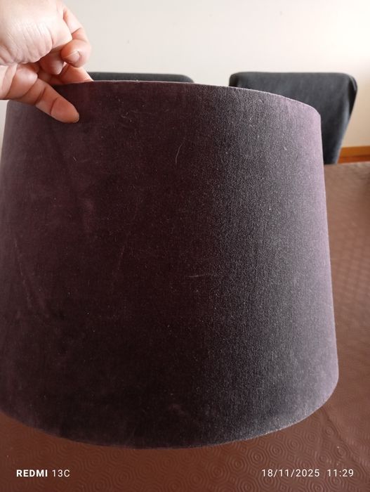 Abajur lilás escuro IKEA