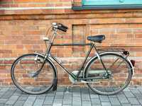 Klasyczny rower męski holenderski Gazelle z hamulcami na cięgnach