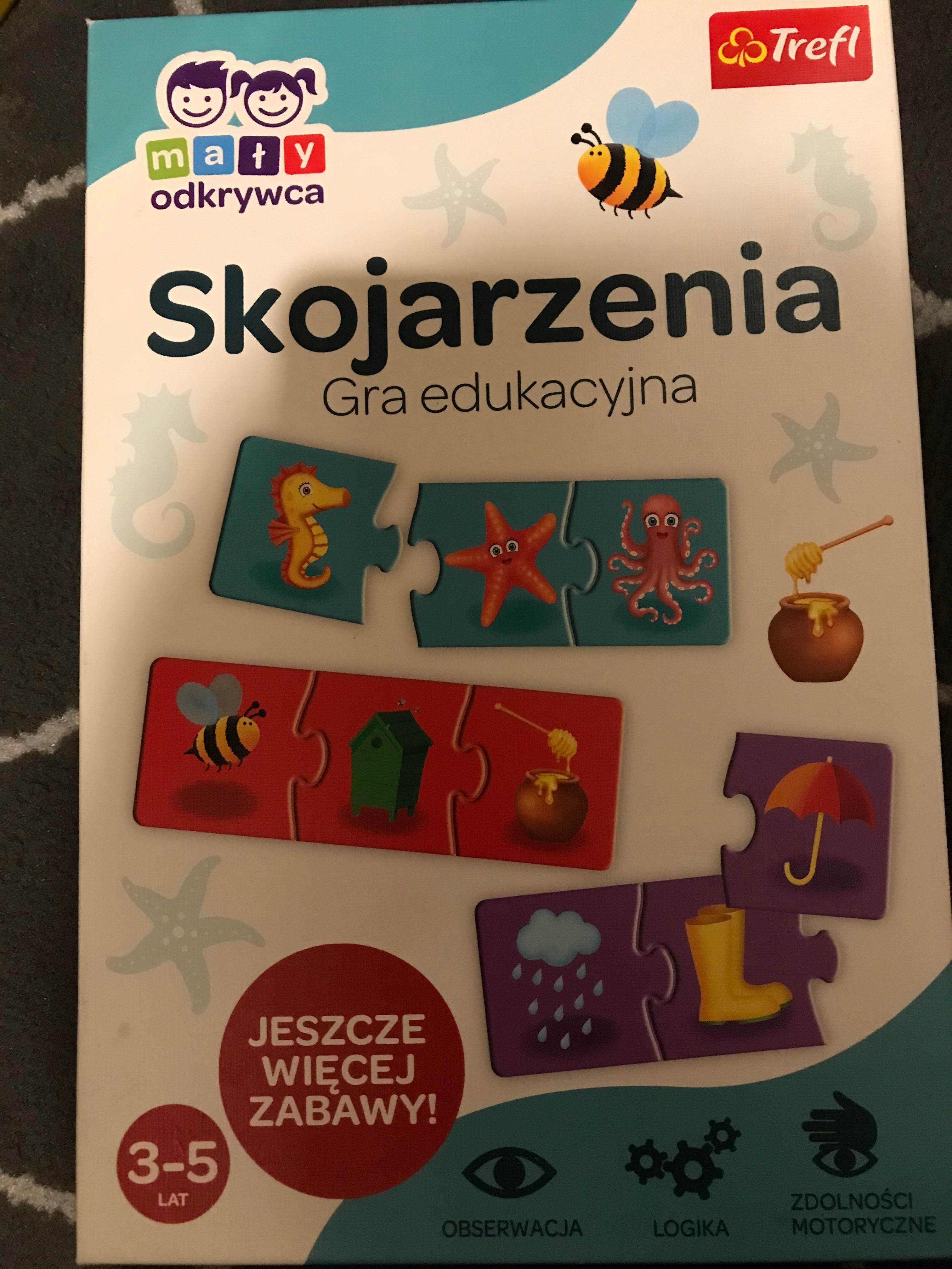 Gra edukacyjna SKOJARZENIA Trefl