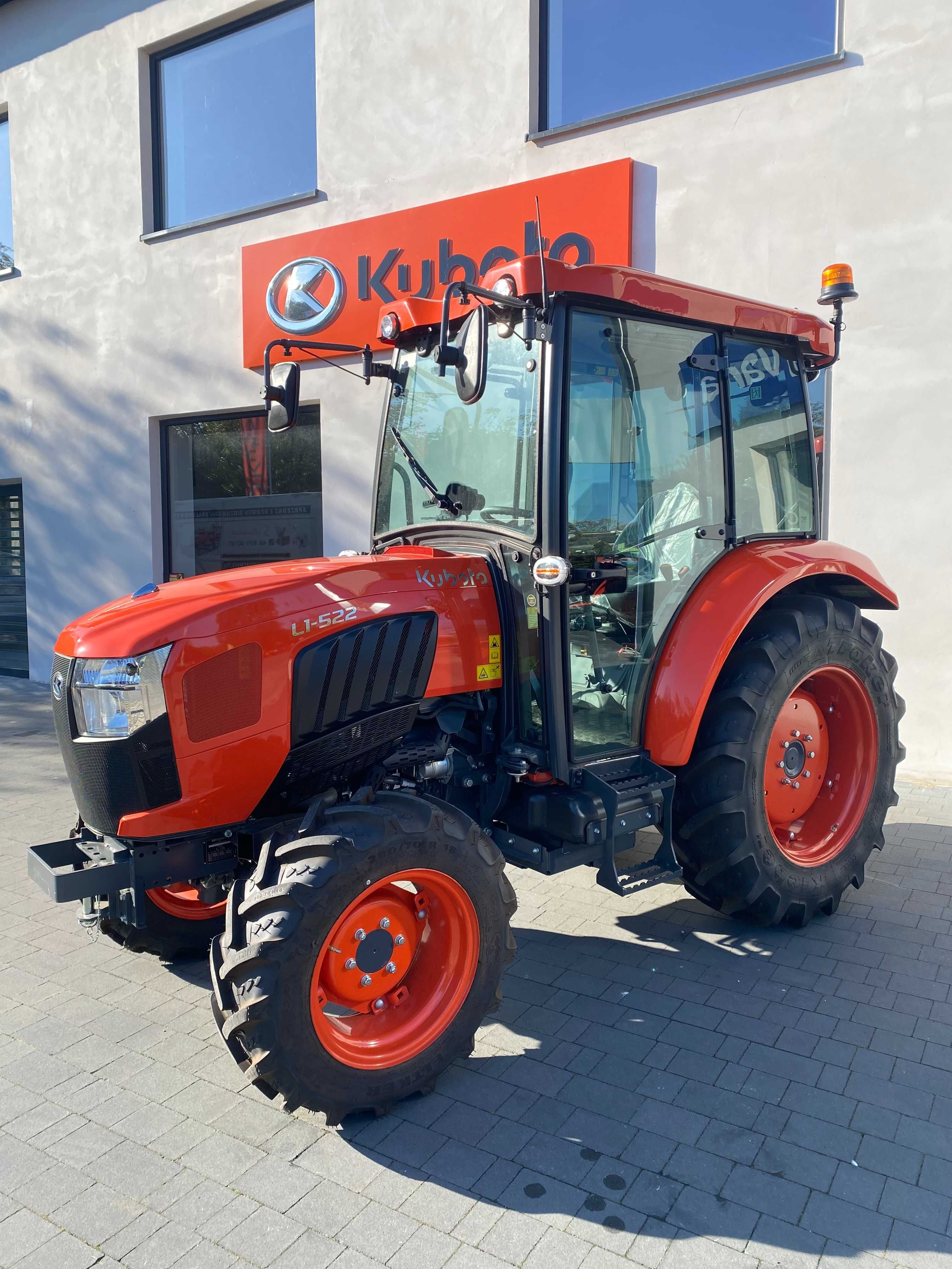 Ciągnik Kubota L1-522 z kabiną Dostępny!