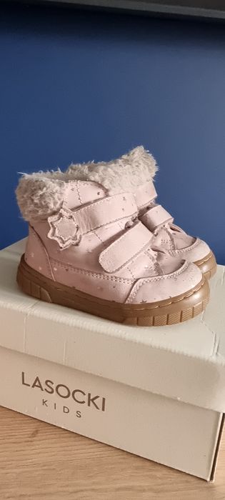Buty lasocki 21 zimowe po jednym dziecku