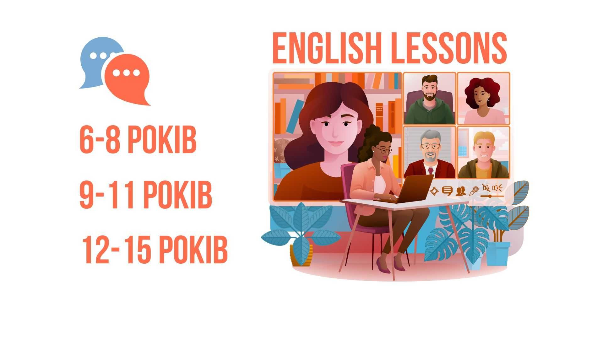 Англійська для дітей, репетитор, навчання