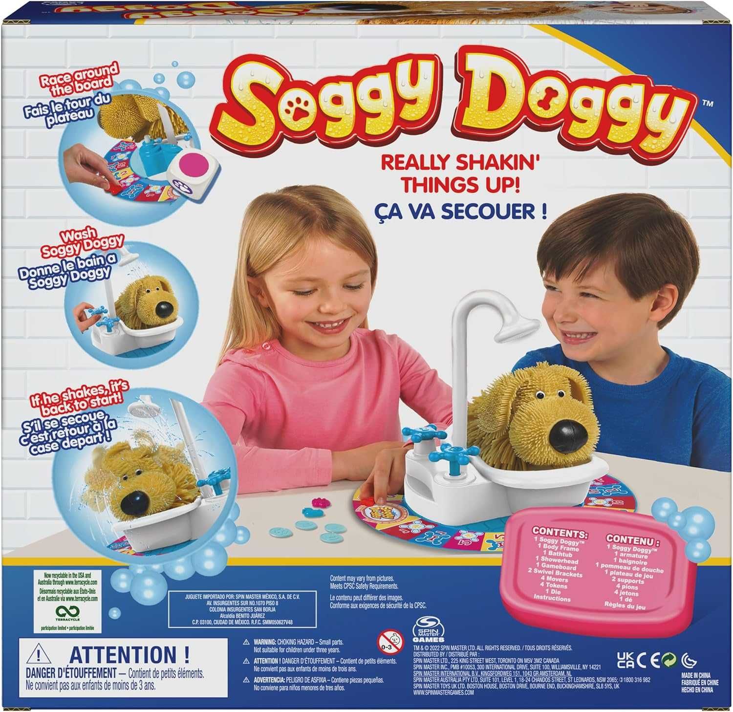 Інтерактивна настільна гра Soggy Doggy Spin Master Мокрий собака
