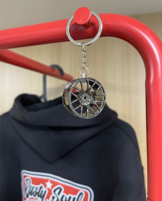 Porta Chaves Jante Creative Cinza