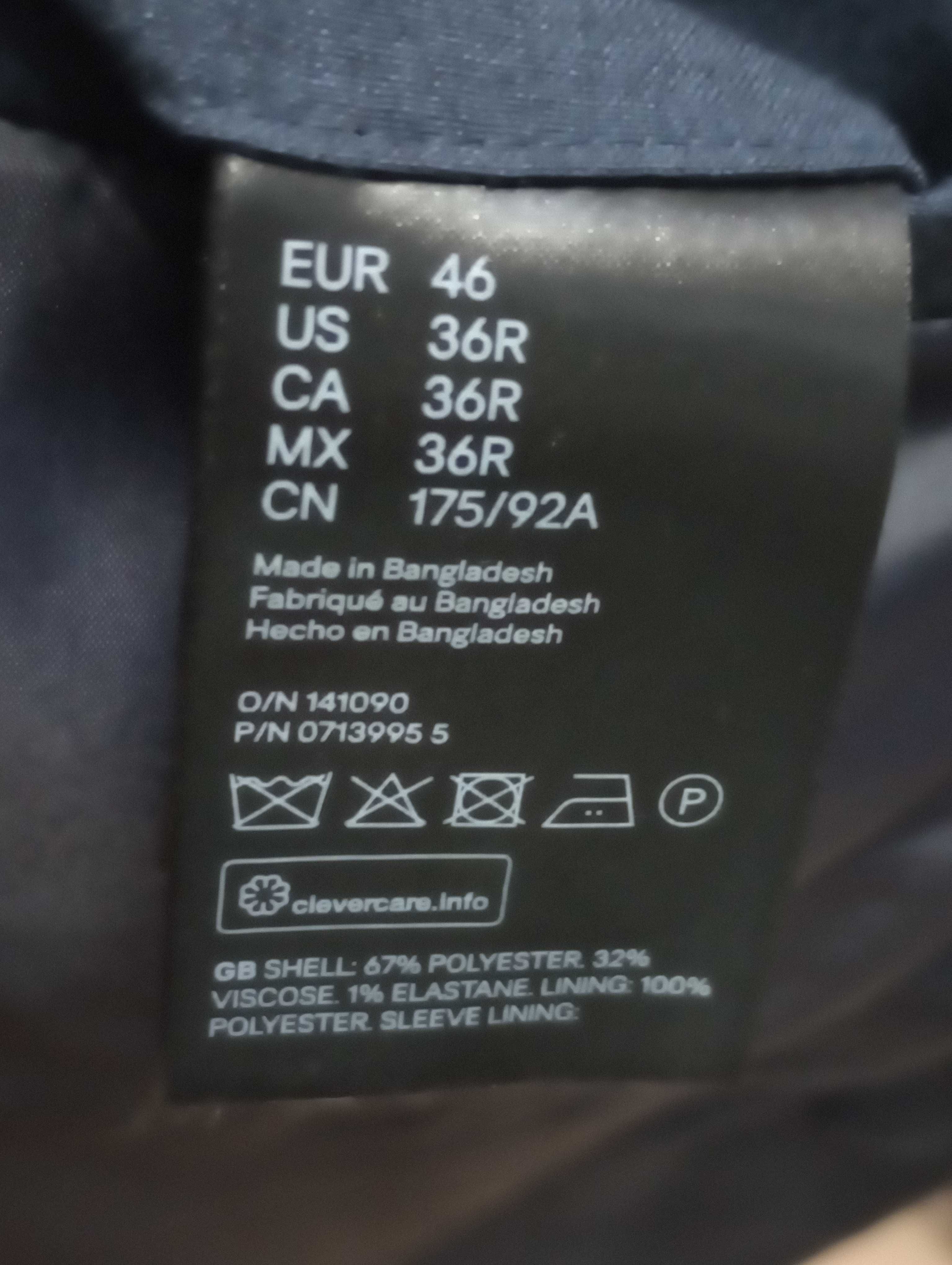 Garnitur H&M ciemnoniebieski