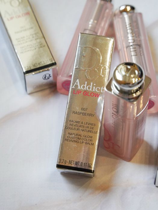 Бальзам для губ діор dior addict lip glow 007 raspberry