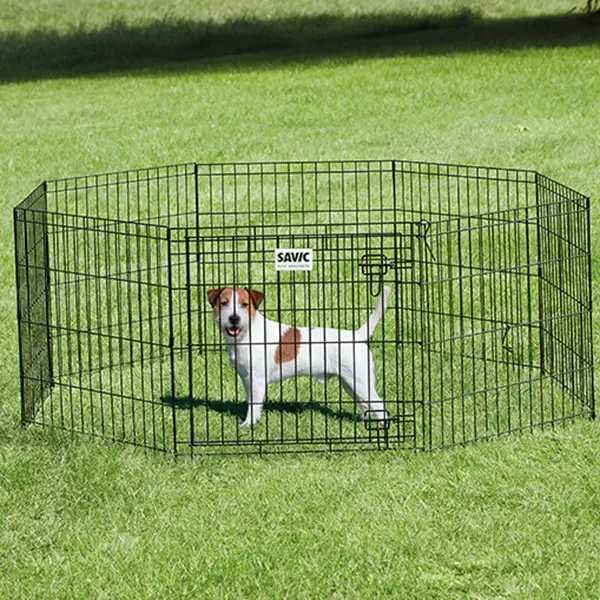 Savic ДОГ ПАРК (Dog Park) вольєр для цуценят, цинк, 8 панелей Б/У