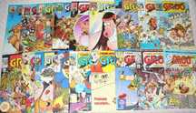GROO o errante - Sérgio Aragonés - Abril (Brasil) vários nºs