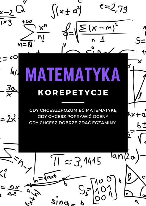 OSTATNIE WOLNE TERMINY Korepetycje stacjonarne z matematyki.Nauczanie