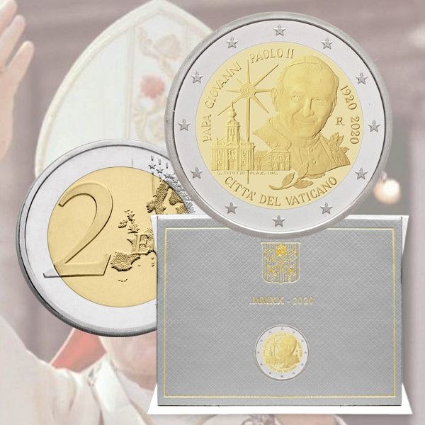 Moedas Comemorativas 2€ Vaticano