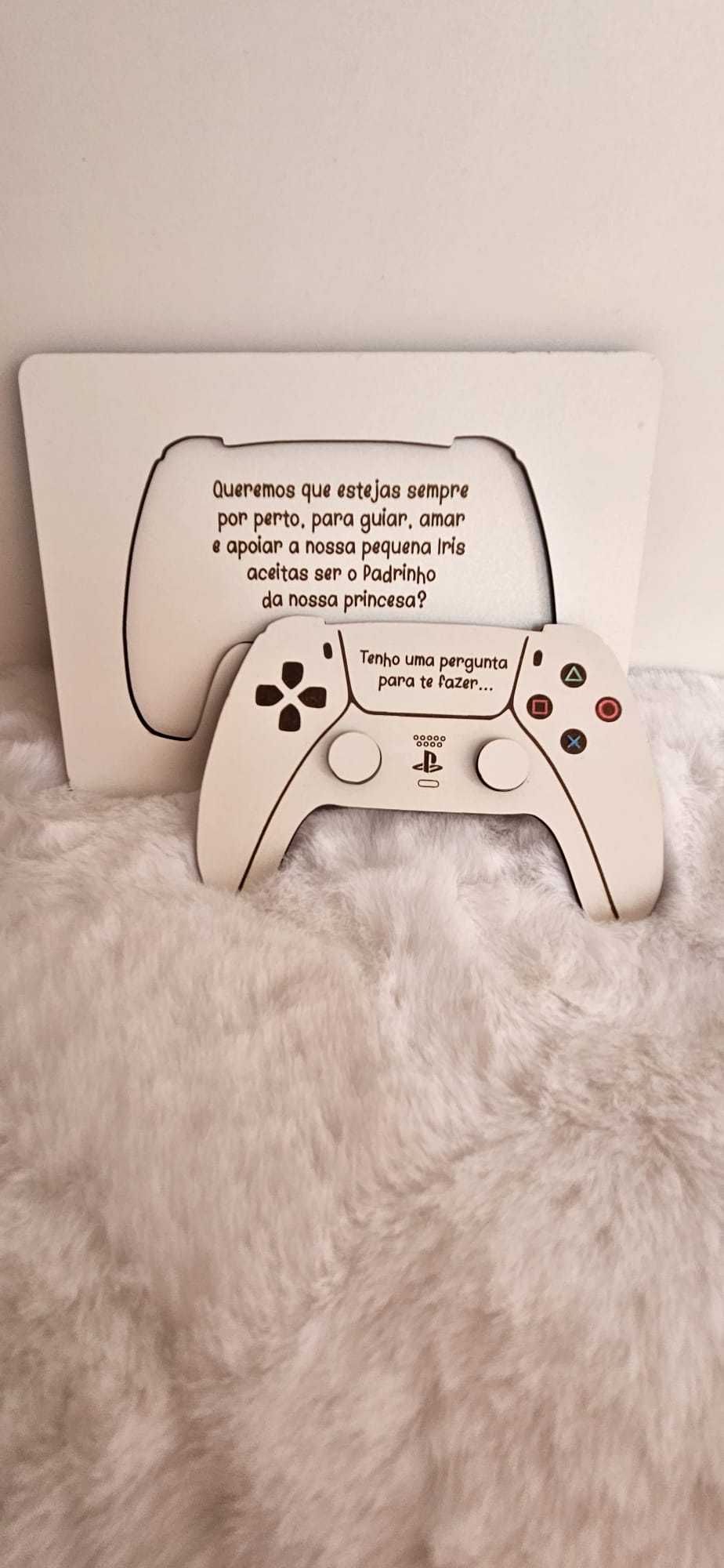 Convite Gaming para Padrinhos