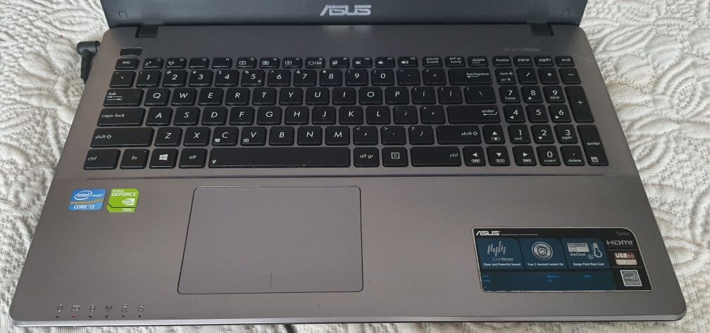 Laptop Asus x550c stan bdb komplet wysyłka neg Kraków Nowy Sącz transp