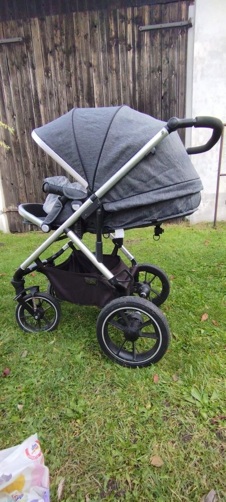 Wózek 3 w 1 + basa isofix maxi cosi pebble