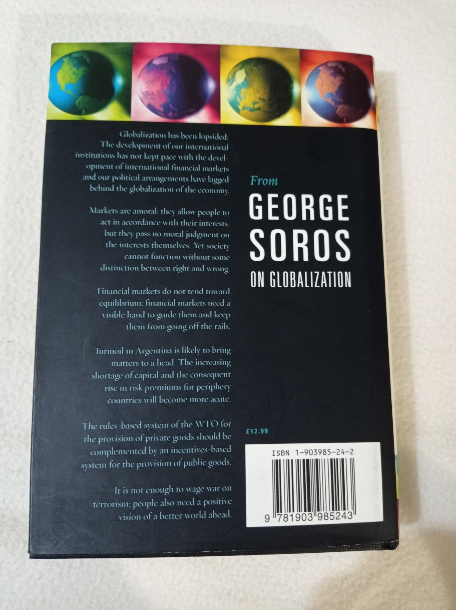 George Soros on Globalization (first edition)