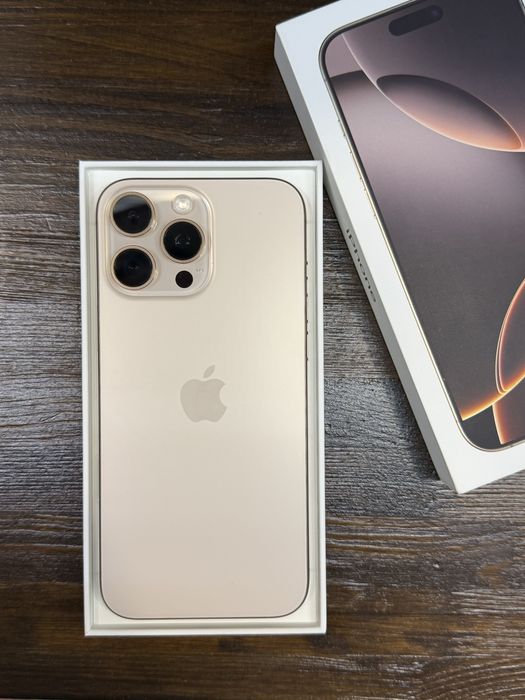 iPhone 16 pro max 256 gb Desert Titanium