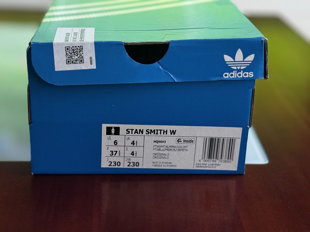 Adidas Stan Smith  rosa , mulher novos