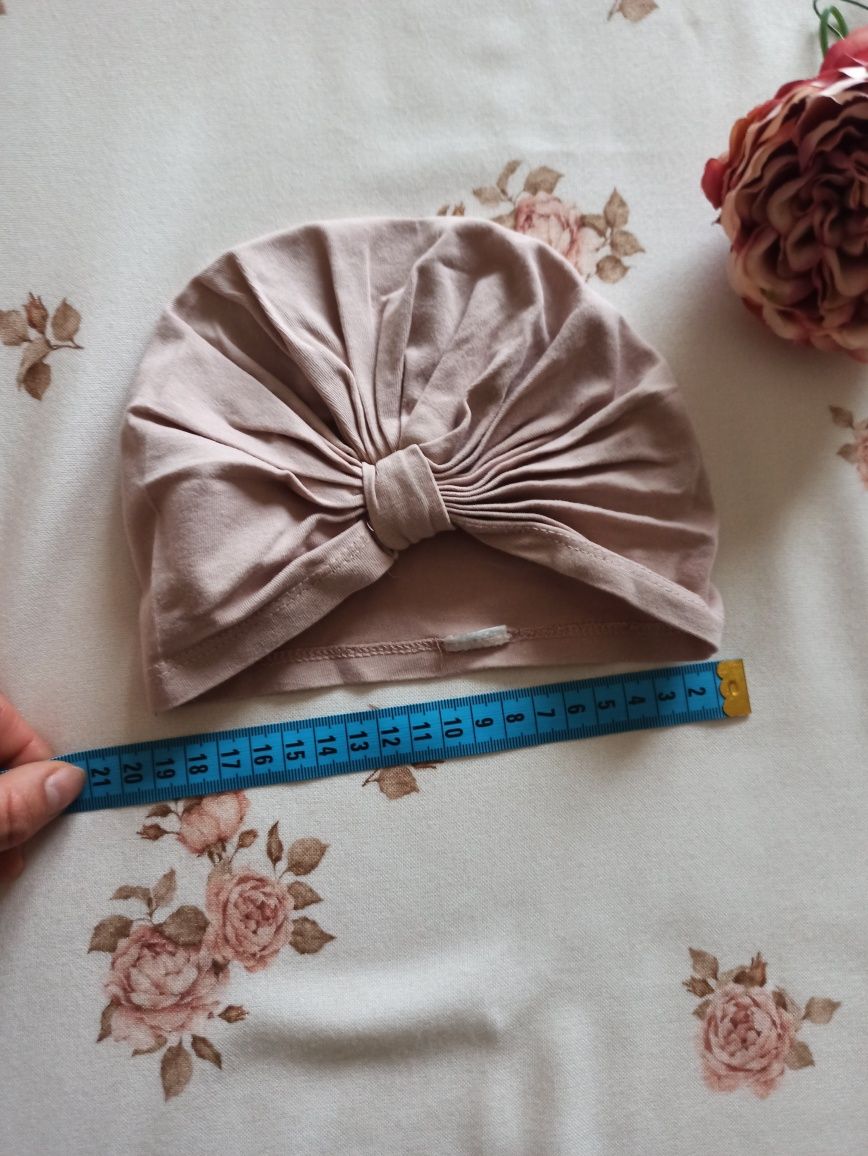 Czapka turban dla dziewczynki rozmiar 68/74 H&m