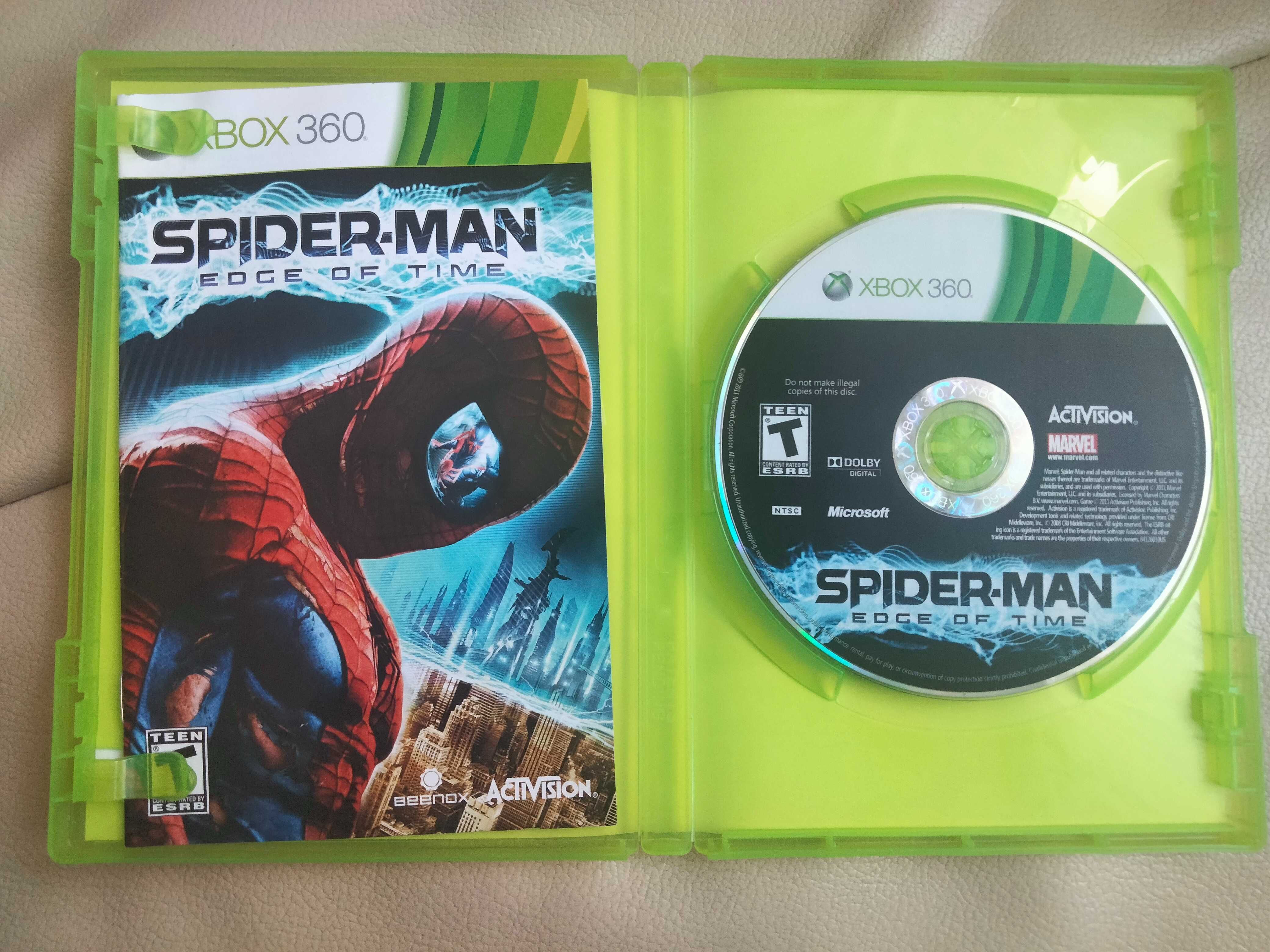 Spider-Man Edge of Time Xbox 360 NTSC